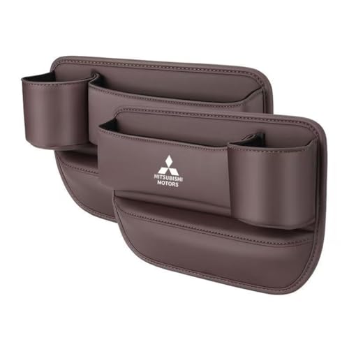 YUHGGVFG Autositz Seitentaschen Organizer für Mitsubishi Eclipse Cross 2021-2024,Leder-Getränkehalter Handy Auto Organizer Kleinigkeiten,B YUHGGVFG Autositz Seitentaschen Organizer für Mitsubishi Eclipse Cross 2021-2024,Leder-Getränkehalter Handy Auto Organizer Kleinigkeiten,B von YUHGGVFG