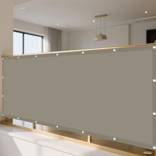 Sonnensegel Wasserabweisend 155 x 255 cm Rechteckig Wasserdicht 98% UV Schutz Wiederverwendbar Sonnennetz mit Spannseilen mit Ösen für Balkon Garten, Khaki Sonnensegel Wasserabweisend 155 x 255 cm Rechteckig Wasserdicht 98% UV Schutz Wiederverwendbar Sonnennetz mit Spannseilen mit Ösen für Balkon Garten, Khaki von YUHUILI