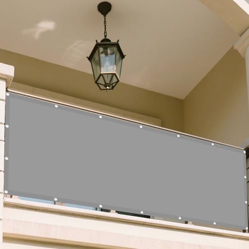 Sonnensegel Wasserfest 184 x 275 cm Rechteckig Wasserdicht 98% UV Schutz Segel Baldachin Segeltuch inkl Befestigungsseile für Balkon Garten Terrasse, Hellgrau Sonnensegel Wasserfest 184 x 275 cm Rechteckig Wasserdicht 98% UV Schutz Segel Baldachin Segeltuch inkl Befestigungsseile für Balkon Garten Terrasse, Hellgrau von YUJINLIU
