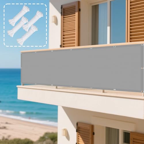 Sonnensegel mit Ösen Nach Maß 140 x 295 cm Rechteckig Wasserdicht 98% UV Schutz Segeltuch Pergola mit Ösen Segeltuch 4 × 1.5 M Seile für Balkon Terrasse Garten Outdoor, Hellgrau Sonnensegel mit Ösen Nach Maß 140 x 295 cm Rechteckig Wasserdicht 98% UV Schutz Segeltuch Pergola mit Ösen Segeltuch 4 × 1.5 M Seile für Balkon Terrasse Garten Outdoor, Hellgrau von YUJINLIU
