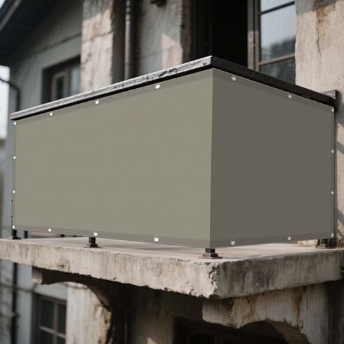 Sonnensegel mit Ösen Nach Maß 216 x 260 cm Rechteckig Wasserdicht Sonnenschutz Windschutz Outdoor Tarp Balkon Schattennetz mit Ösen Ohne Bohren mit Seil für Garten Balkon, Khaki Sonnensegel mit Ösen Nach Maß 216 x 260 cm Rechteckig Wasserdicht Sonnenschutz Windschutz Outdoor Tarp Balkon Schattennetz mit Ösen Ohne Bohren mit Seil für Garten Balkon, Khaki von YUJINLIU