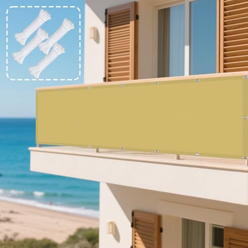 Sonnensegel mit Ösen Nach Maß 280 x 325 cm Rechteckig Wasserdicht 98% UV Schutz Segeltuch Pergola mit Ösen Segeltuch 4 × 1.5 M Seile für Balkon Terrasse Garten Outdoor, Creme Farben Sonnensegel mit Ösen Nach Maß 280 x 325 cm Rechteckig Wasserdicht 98% UV Schutz Segeltuch Pergola mit Ösen Segeltuch 4 × 1.5 M Seile für Balkon Terrasse Garten Outdoor, Creme Farben von YUJINLIU