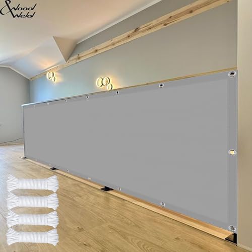 Wasserdicht Sonnensegel 212 x 252 cm Rechteckig Wasserdicht 98% UV Schutz Pergola Garten Balkon Schattentuch Vielen Größen mit Spannseilen für Terrasse Camping, Hellgrau Wasserdicht Sonnensegel 212 x 252 cm Rechteckig Wasserdicht 98% UV Schutz Pergola Garten Balkon Schattentuch Vielen Größen mit Spannseilen für Terrasse Camping, Hellgrau von YUJINLIU