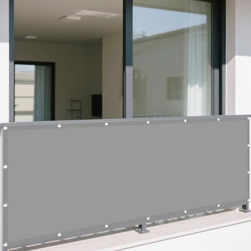 Wasserdicht Sonnensegel 72 x 112 cm Rechteckig Wasserdicht 98% UV Schutz Pergola Garten Balkon Schattentuch Vielen Größen mit Spannseilen für Terrasse Camping, Hellgrau Wasserdicht Sonnensegel 72 x 112 cm Rechteckig Wasserdicht 98% UV Schutz Pergola Garten Balkon Schattentuch Vielen Größen mit Spannseilen für Terrasse Camping, Hellgrau von YUJINLIU