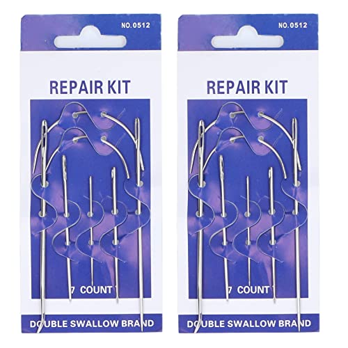 2 Sets Ledernadel Heavy Dut Hand Sewing Stitching Tool Kit Teppich Canvas Verschiedene Größen Praktisch einfaches Handling langlebig bequem 2 Sets Ledernadel Heavy Dut Hand Sewing Stitching Tool Kit Teppich Canvas Verschiedene Größen Praktisch einfaches Handling langlebig bequem von YUKOFE