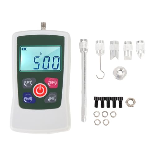 50N Digitaler Kraftmesser Handheld PUSP TEIL TESTER 3 Modi 4 Einheiten Backbeleuchtung Bildschirm Automatisches Herunterfahren von YUKOFE