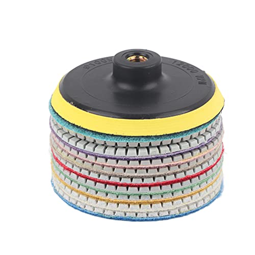 Diamantschleife Tasse Rad Schleifscheiben -Set -Durchmesser 100 mm hoher Schleife Effizienz Glattes Polieren für die Steinverarbeitung Diamantschleife Tasse Rad Schleifscheiben -Set -Durchmesser 100 mm hoher Schleife Effizienz Glattes Polieren für die Steinverarbeitung von YUKOFE