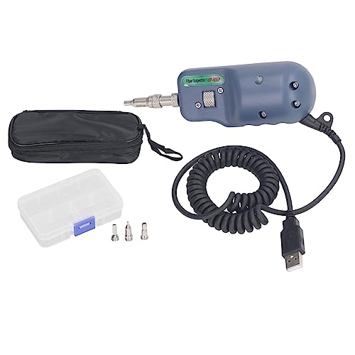 Faser -Inspektionssonde USB -Anschluss Handheld Optical Faser End Face -Detektor mit 400 -facher Vergrößerung zur effizienten Fasererkennung von YUKOFE