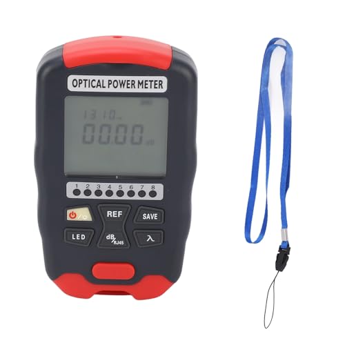 Optische Faserleistung Messgerät Sensitive Quick Response LED OPTICAL Power Messer RJ45 Tester -70 bis +10 dBm für Netzwerktechniker von YUKOFE