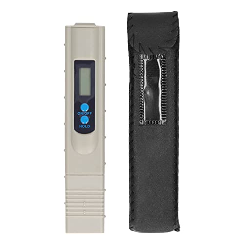TDS -Meter digitaler Wasserqualität Tester tragbares Testkit mit Hintergrundbeleuchtung für Home Pool Fischtank -Treibhausblumen von YUKOFE