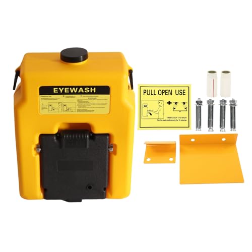 Tragbare Augenwaschstation Notfallsicherheitsvorrichtung für Laborwandmontage Eyewash Station 53L von YUKOFE