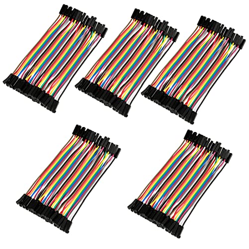 YUKOFE Bunte 11,5 cm Jumper -Drähte Set 40Pin F bis F Ribbon Kabel Breadboard Construction Reparatur von YUKOFE