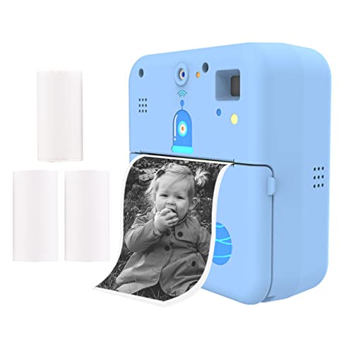 YUKOFE Mini -Taschendrucker Instant Druckthermischer tragbarer Drucker Wireless BT -Anschluss für DIY -Bildetikett Handwerk Arbeitsbüro [Kinder] von YUKOFE