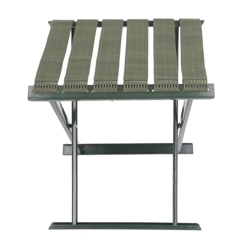 YUKOFE Outdoor Klapphocker Tragbarer Hochleistungs-Lastlager 60KG Camping Rest Stuhl Gehen Wandern Angeln 1602-2 (A) von YUKOFE