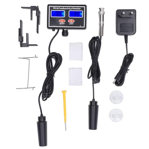YUKOFE Wasserqualitätstester SG PH EC Salz Orp Monitor Aquariumpool 24H Monitor für multifunktionale Wassertester von YUKOFE