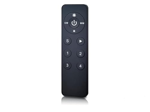 YULED SR-2833CCT LED 2-Kanal Dimmer Fernbedienung 0-100% Dimmung CCT 4-Zonen 868MHz 40m Reichweite von YULED