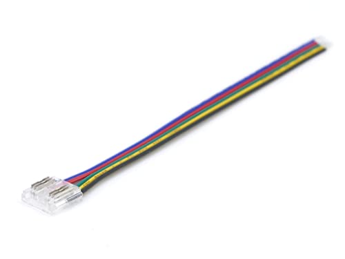 YULED LC-6-COB LED Stripe Anschluss-Adapter 6-polig Anschlusskabel für RGBCCT COB LED Streifen YULED LC-6-COB LED Stripe Anschluss-Adapter 6-polig Anschlusskabel für RGBCCT COB LED Streifen von YULED