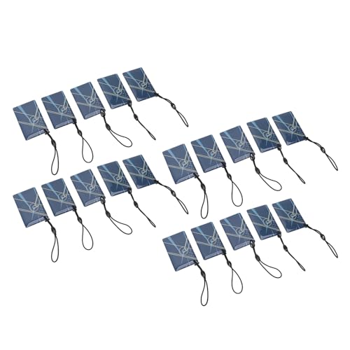 20pcs IC -Karten 13.56 MHz Sensitive Intelligent Proximity ID -Karte kontaktlose Schlüsselfob für Türeintragszugriffskontrollsysteme von YULEESIYIP