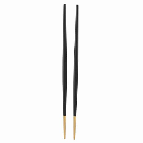 304 Edelstahl-Essstäbchen Japanische Sushi Gold Set Tabelle Geschirr langlebig Nicht-Schlupf-Anti-Scald-Restaurant Haus (Yulesickpk-01) von YULEESIYIP