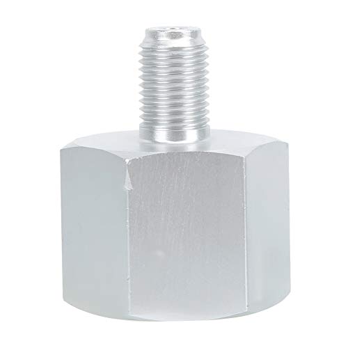 Aluminium CO2 -Regler -Adapteranpassung zuverlässiges Homebrew -Bierzubehör Einfach Installation Dauerhafte Kompaktstruktur (3/8 to W21.8) von YULEESIYIP