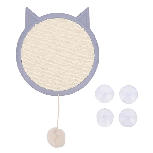 Cat Scratching Pad Sisal Scratcher Mat with Strong Suction Cups Decorative Furniture Protection Cat Scratch Board for Home (B) von YULEESIYIP
