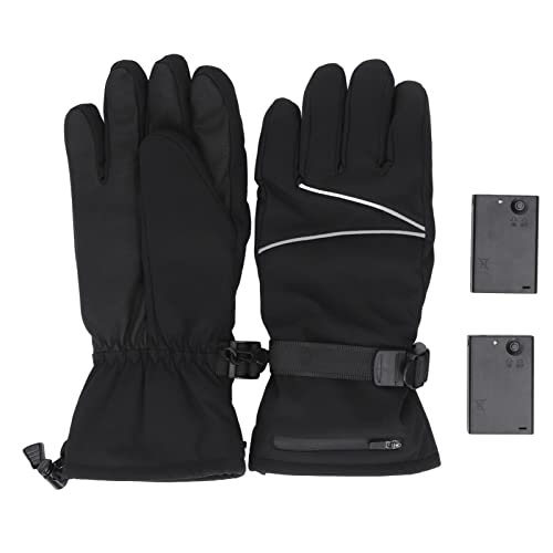 Elektrische Heizhandschuhe 3 Getriebe -Touchscreen 4,5 V Mehrzweck tragbarer Handwärmerhandschuhe mit Reißverschluss in Tasche von YULEESIYIP