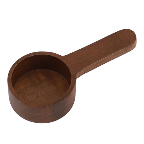 Holzkaffee Messung der Messung Multifunktionaler Genauigkeit Exquisit haltbarer Löffel Küchenzubehör (Nogal negro corto) von YULEESIYIP