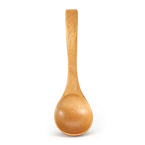 Holzköpfe langes Griff Löffel Küchenkochwerkzeug Utensilien Holz 0,8 Unzen 7,1 * 2,4 Zoll (Cuchara de color de registro) von YULEESIYIP