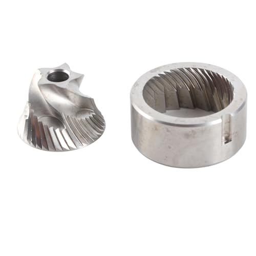 Kaffeemühle Scheibe Schleifkern 420 Edelstahl Kaffeebohnen Scheibenscheiben -Kern -Kit für Kaffeeliebhaber (Five Star Cone) von YULEESIYIP