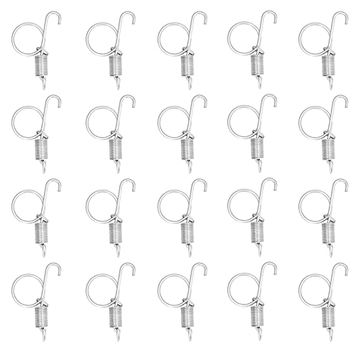 Kaninchenkäfig Spring Starker Finger -Latch -Haken zum Reparieren von Tierärzten (Small Spring cage Door Hook) von YULEESIYIP