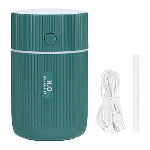 Mini -Luftbefeuchter farbenfrohe leichte Desktop -Luftbefeuchter USB angetriebenen Auto Bürozimmer Schlafzimmer (Green) von YULEESIYIP