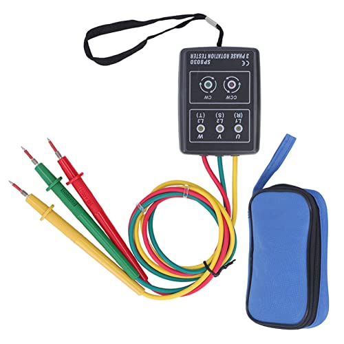 Phasenrotationsmesser LED -Indikator Keine Batterie -Konstruktionstest -LED -Rotationstester für die Fabrikwartung 60 V bis 600 V Wechselstrom Phasenrotationsmesser LED -Indikator Keine Batterie -Konstruktionstest -LED -Rotationstester für die Fabrikwartung 60 V bis 600 V Wechselstrom von YULEESIYIP