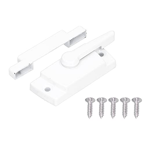 Sash Lock Square Zink Legierung Weiß Multifunktionales stabiles Fensterschloss für Home Office Sash Lock Square Zink Legierung Weiß Multifunktionales stabiles Fensterschloss für Home Office von YULEESIYIP