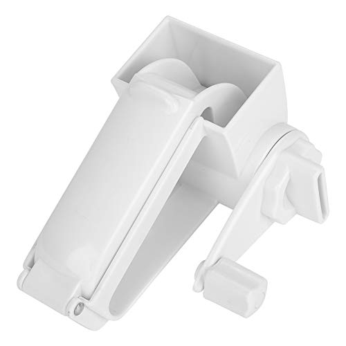 Schaltfreie Stahlhandbuch Rotationskäse Reifen Gemüse Cutter Slicer Shredder einfach installieren Arbeitsparende Freunde und Verwandte (Weiß) von YULEESIYIP