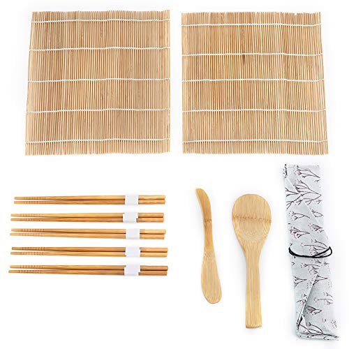 Sushi Making Kit Premium -Material Langlebiger Gebrauch für Partys oder Heimküche von YULEESIYIP