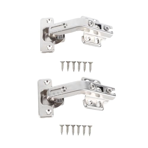 YULEESIYIP 135 Degree Special Hinge Corner Cabinet Door Folded Door Hinge for Cabinet Cupboard Pack of 2 von YULEESIYIP