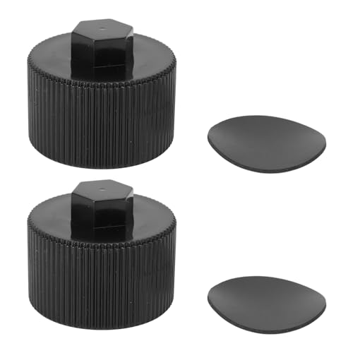 YULEESIYIP 2 Stück 154712 Sandfilter Abfluss Kappe Ersatz DN40 Weibfaden Sandfilter Abfluss Stecker mit Dichtung für Sand Dollar Sd 35 Sd 40 Top Mount von YULEESIYIP