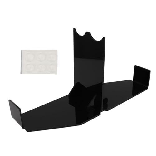 YULEESIYIP Acryl -Desktop -Lichtschwert -Display -Standhalterregal für Lichtschwertstab, Elegante multifunktionale Acryl -Lichtschwert -Stand Desktop (Black) von YULEESIYIP