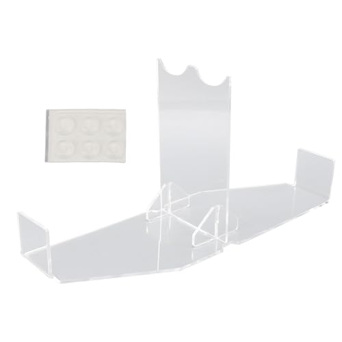 YULEESIYIP Acryl -Desktop -Lichtschwert -Display -Standhalterregal für Lichtschwertstab, Elegante multifunktionale Acryl -Lichtschwert -Stand Desktop (Transparent) von YULEESIYIP
