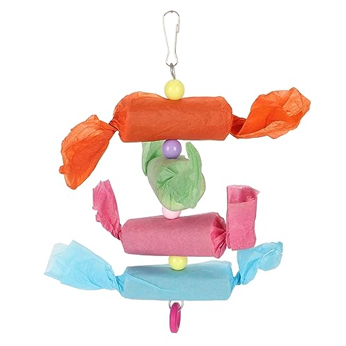 YULEESIYIP Bunte Süßigkeitenform Vogel -Schnur -Kauspielzeug für Blockgie Lovebird -Schnabel Schleifen Langeweile Relief Papagei Shredding Spielzeug YULEESIYIP Bunte Süßigkeitenform Vogel -Schnur -Kauspielzeug für Blockgie Lovebird -Schnabel Schleifen Langeweile Relief Papagei Shredding Spielzeug von YULEESIYIP