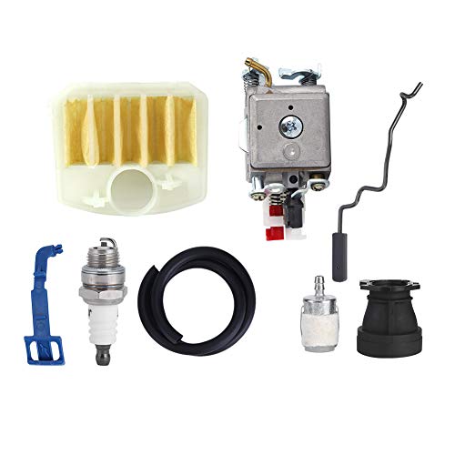 YULEESIYIP Carburetor Sparking Plug Kit für 350 346XP 353 340 345 Kettensägengartenwerkzeug von YULEESIYIP