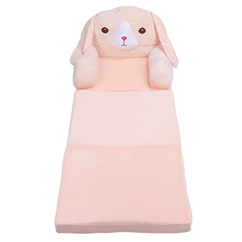 YULEESIYIP Faltbare Kinder Sofa rosa Hundschwamm herausziehen Kinder Couch weiche Kinder drehen Offenes Sofa Bett Home Hotel Kindergarten (Dreifachschicht) von YULEESIYIP