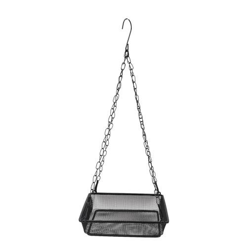 Hanging Vogelheizer Kohlenstoffstahl Mesh Tablett Yard Garden Outdoor Outdoor von YULEESIYIP