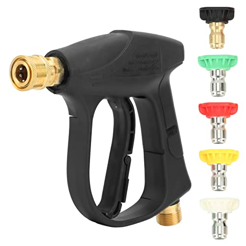 YULEESIYIP High Pressure Washer 4350PSI Electric Handheld High Pressure Washer with 1/4in Quick Connector for Cleaning Car Fence von YULEESIYIP