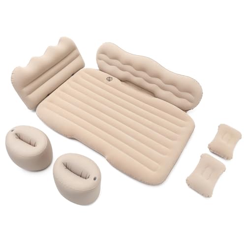 YULEESIYIP Inflatable Camping Travel Mattress Comfortable Durable Car SUV Air Bed von YULEESIYIP