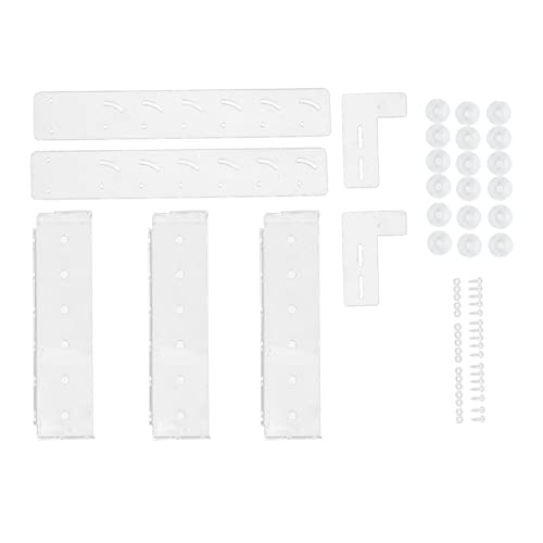YULEESIYIP Korallenfrag Rack Clear Acryl vertikal 3 Schicht hängend Korallenfragmenthalter für Fischtankaquarium von YULEESIYIP