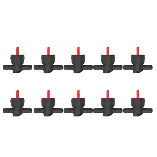 YULEESIYIP Kraftstoffabsperrventil ABS -Material 10pcs 1/4in im Line Cut Off Switch von YULEESIYIP