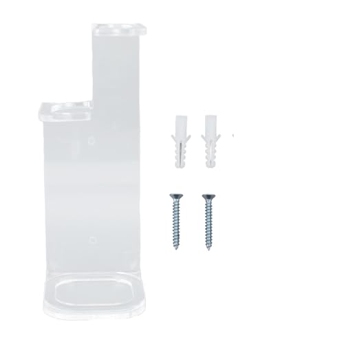YULEESIYIP Lichtschwert Wandmontage Ständer Acryl Stabiler Wandmontage Lichtschwert Display -Rack für Heimschlafzimmer (Clear) von YULEESIYIP