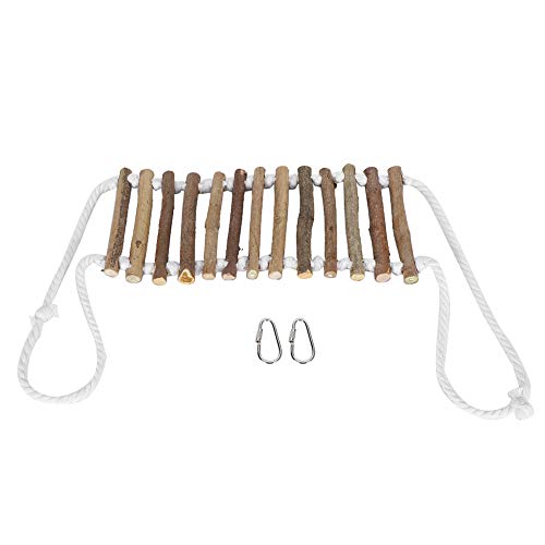 YULEESIYIP Papageienblockzeichnung Holzbrückte Holzleiter Flexible Swing Bridge Vogelbiss Training Spielzeug YULEESIYIP Papageienblockzeichnung Holzbrückte Holzleiter Flexible Swing Bridge Vogelbiss Training Spielzeug von YULEESIYIP