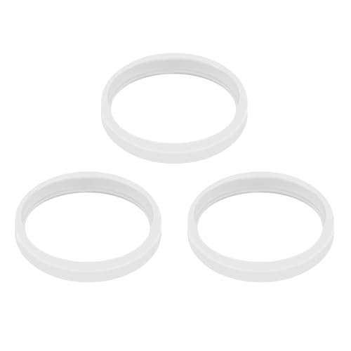 YULEESIYIP Poolreiniger Reifen Premium Gummi -Verschleiß -Proof Optimale Traktion Weiß 3pcs Pool Reiniger Reifen C 10 Allzweck [Poolreinigung] von YULEESIYIP